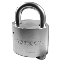 Ingersoll 700 Series Steel Open Shackle Padlocks Keyed To Differ OS711 