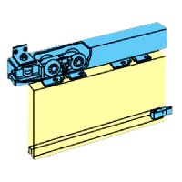 HENDERSON Husky Folding Track Sliding Door Gear (Fitting Only) 4 Door