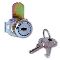 Autopa Parking Post Camlock 20mm Keyed To Differ - Chrome Plated