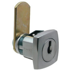 L&F 1339 Snap Fit Camlock 20mm Keyed To Differ - Chrome Plated