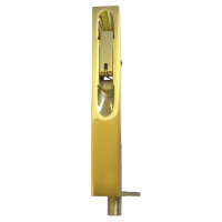 FRANK ALLART 5640 25mm  Lever Action Flush Bolt 152mm  - Polished Brass