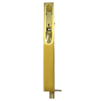 FRANK ALLART 5640 25mm  Lever Action Flush Bolt 203mm  - Polished Brass