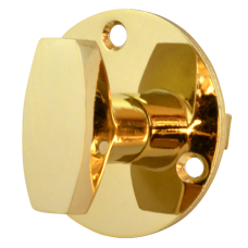 UNION J5203 Knob Turn  - Polished Brass