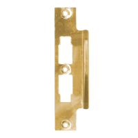 UNION 2077 Strike Plate  - Polished Lacquered Brass