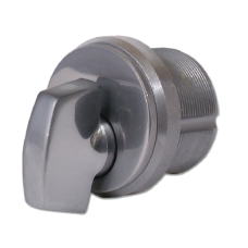 ADAMS RITE 4067 Screw-In Thumbturn Cylinder 35mm SAA - Satin Chrome