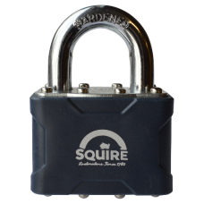 SQUIRE Stronglock 30 Series Laminated Open Shackle Padlock 50mm Keyed To Differ 