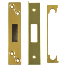 LEGGE 5641 Deadlock Rebate 13mm  - Polished Brass