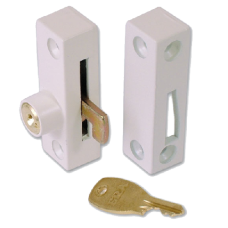 ERA 902 Flush Window Pivot Lock  - White