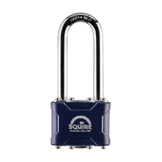 SQUIRE Stronglock 30 Series Laminated Long Shackle Padlock 38mm Keyed To Differ Long Shackle 