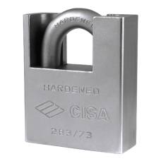 CISA 28050 & 28350 LIM Steel Closed Shackle Padlocks 73mm 