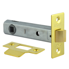 Legge 3722 & 3724 Tubular Latch 95mm  - Polished Brass