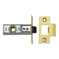 UNION 2648 Tubular Latch 64.5mm  - Polished Lacquered Brass