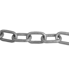 ENGLISH CHAIN Hot  Welded Steel Chain 6.5mm 10m - Galvanised