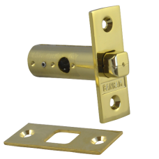 Banham W105 Window Bolt  - Polished Brass