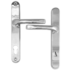 ASEC Kite Secure PAS24 2 Star 240mm Lever/Lever Door Furniture Chrome  - Polished Chrome