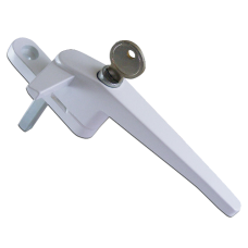 ASEC Cockspur Espag Handle With Spindle  Right Handed - White