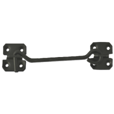 ASEC Wire Cabin Hook  150mm - Black