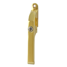 ASEC Locking Window Casement Handle  - Brass