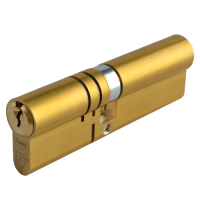 ASEC Kite Elite 3 Star Snap Resistant Double Euro Cylinder 100mm 45Ext/55 40/10/50 Keyed To Differ  - Satin Brass