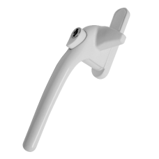 ASEC Adjustable Cockspur Handle Kit (9mm - 21mm) Left Handed  - White