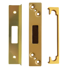 ASEC Rebate To Suit Asec Deadlocks 13mm  - Polished Brass