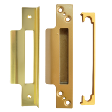ASEC Rebate To Suit Asec Mortice Key Sashlocks 13mm  - Polished Brass