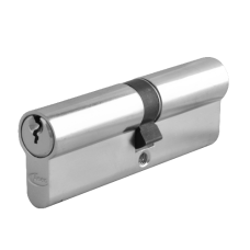 ASEC 5-Pin Euro Double Cylinder 90mm 45/45 40/10/40 Keyed To Differ  - Nickel Plated