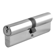 ASEC 5-Pin Euro Double Cylinder 100mm 50/50 45/10/45 Keyed To Differ  - Nickel Plated