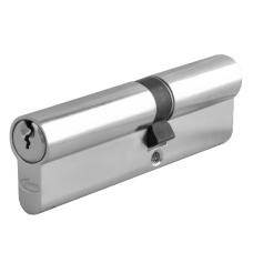 ASEC 5-Pin Euro Double Cylinder 110mm 45/65 40/10/60 Keyed To Differ  - Nickel Plated