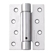 ASEC Spring Hinge - Pair  - Satin Chrome