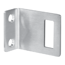 ASEC Cubicle Angled Keep 13mm - Satin Stainless Steel