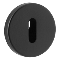 ASEC URBAN Concealed Fixing Standard Key  Escutcheon  - Black