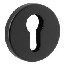 ASEC URBAN Concealed Fixing Euro Escutcheon  - Black