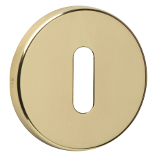 ASEC URBAN Concealed Fixing Standard Key  Escutcheon  - Polished Brass