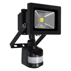 ASEC LED PIR Floodlight 10W - Black