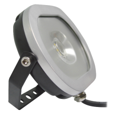 ASEC Ultra Slim Oval LED Floodlight 10W  - Black