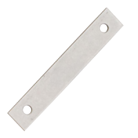ASEC Budget Lock Flat Latch Plate  - Stainless Steel