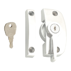 ASEC Window Pivot Lock  Locking With 11.5mm Keep - White