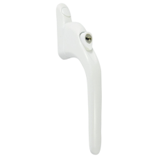 ASEC Espag Inline Handle With Spindle  20mm Spindle - White