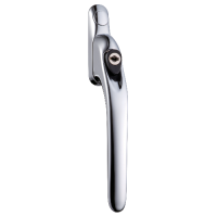 ASEC Espag Inline Handle With Spindle  40mm Spindle - Chrome Plated