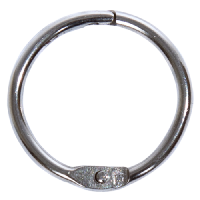 ASEC Hinged Jailer Ring 60mm  - Silver