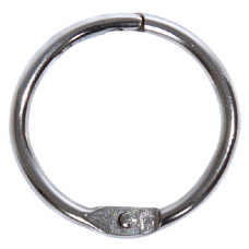 ASEC Hinged Jailer Ring 60mm  - Silver