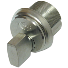 ASEC Thumbturn Screw-In Cylinder  - Satin Chrome