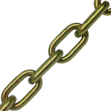 ASEC Through Hardened Chain 13mm x 3m - Gold
