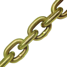 ASEC Through Hardened Chain 14mm x 1m - Gold