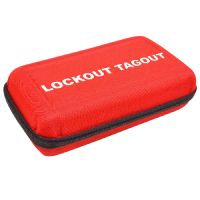 ASEC Lockout Shell Case / Pouch Red - Red & White