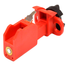 ASEC Miniature Circuit Breaker Lock Out Pin Tie Bar - Red