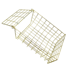 ASEC 62S Small Letter Cage  305mmH x 229mmW x 127mmD - Brass