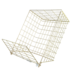 ASEC 62M Medium Letter Cage  356mmH x 254mmW x 152mmD - Brass