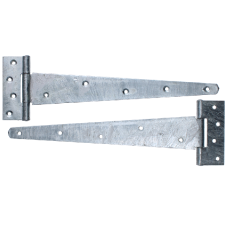 ASEC Heavy Duty Tee Hinge 300m Pair - Galvanised